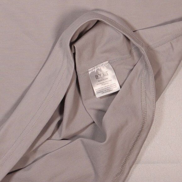 BYLT Drop Cut Gray Short Sleeve Tee Blend Mens XL - Picture 5 of 7